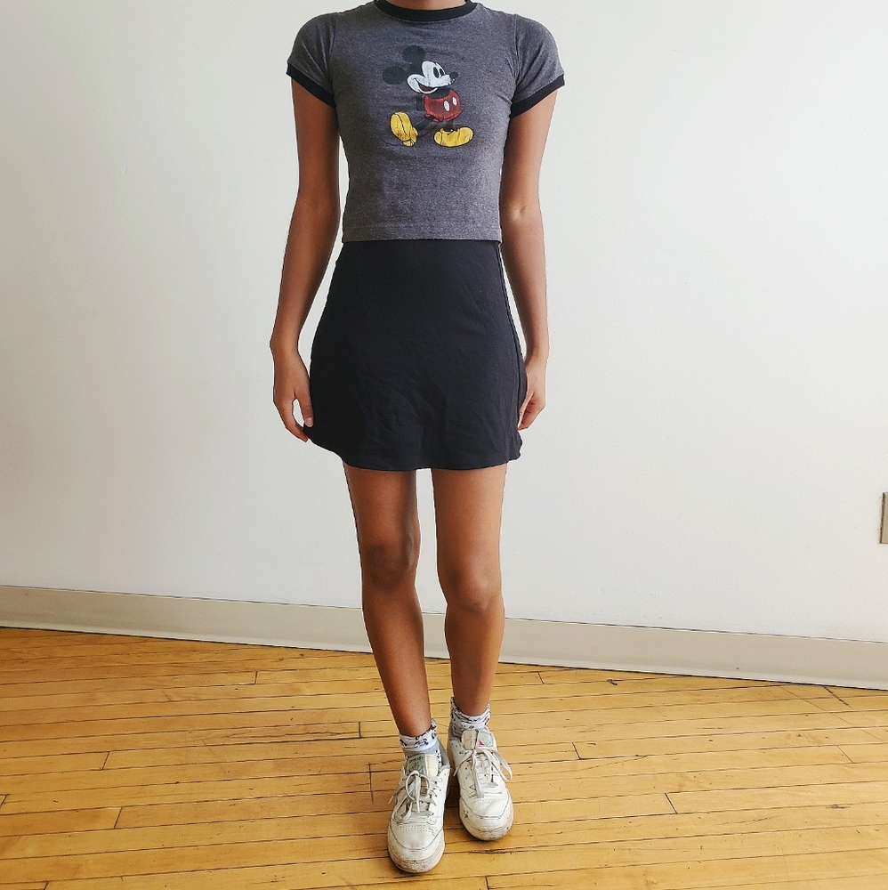 Charcoal Gray Mickey Mouse T-Shirt